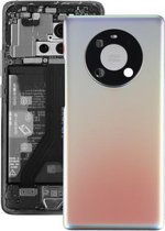 Originele batterij-achterklep met cameralensafdekking voor Huawei Mate 40 Pro (zilver)