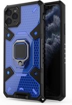 Voor iPhone 11 Pro Max Space PC + TPU beschermhoes (blauw)