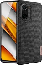 Voor Xiaomi Mi 11i / Poco F3 / Redmi K40 / K40 Pro DUX DUCIS Fino-serie PU + TPU beschermhoes (zwart)