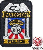 Madison Police Township geborduurde patch embleem | Strijkpatch embleemes | Military Airsoft