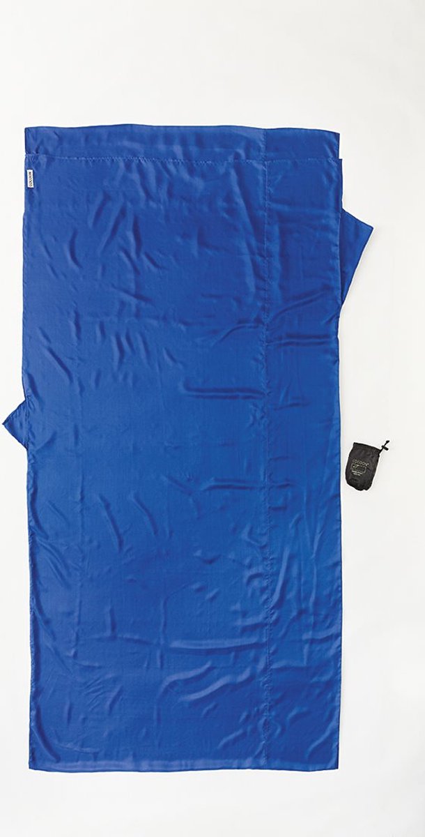 Cocoon TravelSheet XL - Lakenzak - Zijde - Ultramarine Blue