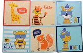 Sofil kinderzakdoeken Animal  12 stuks  - KZ1002