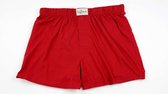 Fun2wear wijde heren boxershort - Rood  - L