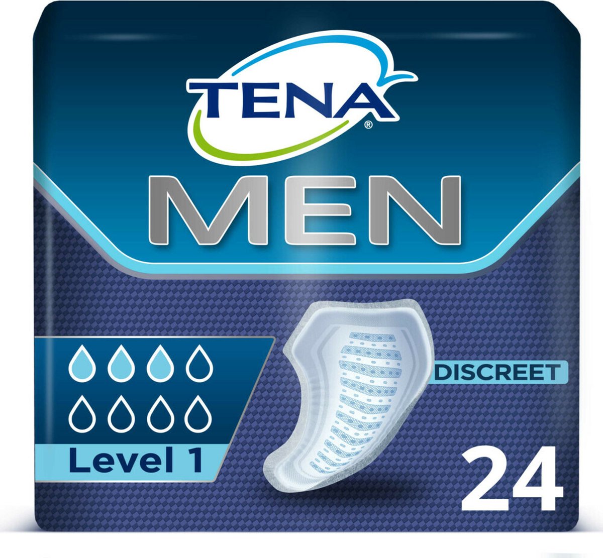 Goedkoopste Inlegger Tena Men, Level 1, per 6 x 24 stuks