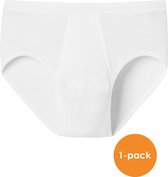 SCHIESSER Original Classics sportslip (1-pack) - Doppelripp met gulp - wit - Maat: XXL