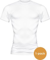 Mey Casual Cotton Olympia shirt (1-pack) - heren T-shirt hoge O-hals - wit - Maat: S