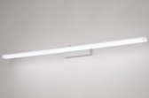 Lumidora Wandlamp 74406 - Ingebouwd LED - 18.0 Watt - 1000 Lumen - 3000 Kelvin - Wit - Metaal - Badkamerlamp - IP44