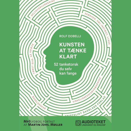 Kunsten at tænke klart - 52 tanketorsk du selv kan fange - cover