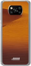 6F hoesje - geschikt voor Xiaomi Poco X3 Pro -  Transparant TPU Case - Sand Dunes #ffffff