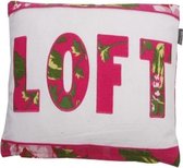 In The Mood Lendekussen Cherio Loft 45 x 30 cm - Div Kleuren - 2 stuks - Fuchsia