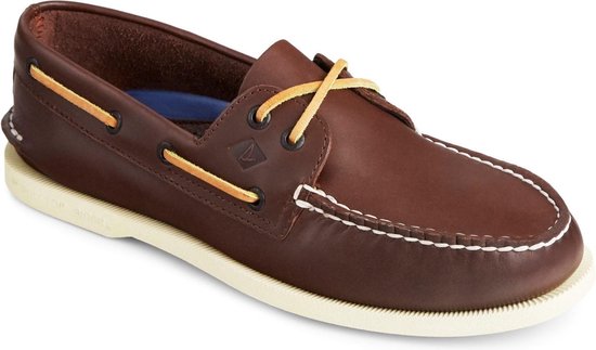Sperry Heren Authentieke Originele Leren Bootschoenen (Bruin) | bol.com