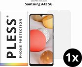 Samsung A42 5G Screenprotector Glas - 1x - Pless®