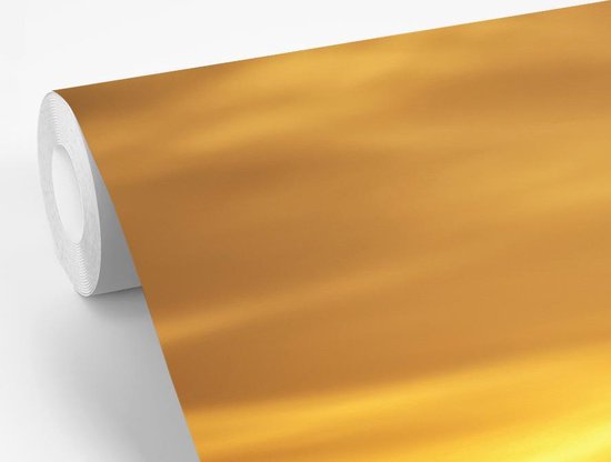 Papier peint photo peint photo vinyle - Coucher de soleil jaune ocre largeur 330 cm x hauteur 220 cm - Tirage photo sur papier peint (disponible en 7 tailles)