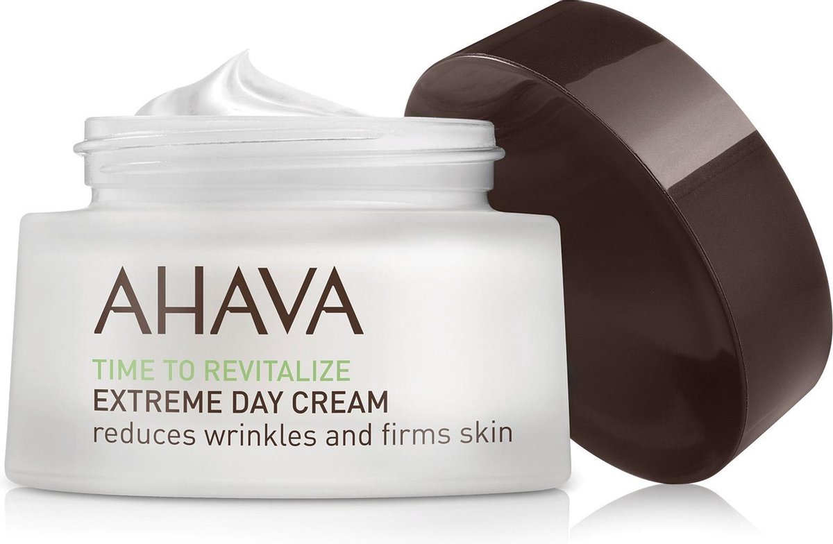 Goedkoopste AHAVA Extreme Voedende Dagcreme - Verstevigt & Hydrateert | Anti-Rimpel | Natuurlijke Antioxidant-Rijke Formule | Moisturizer voor een droge huid & gezicht | Anti-aging creme | Gezichtscreme voor mannen & vrouwen - 50ml