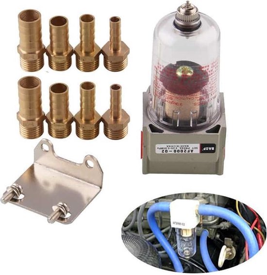 Olie Vangst Kan 300 Ml Auto Motor Catch Tank Reservoir Breather Kan Air Olie Filter Universele Accessoire Aluminium Vangen Kan Filter