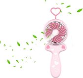 LT-S282 draagbare USB handheld kleine ventilator (roze)