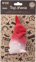 Martin sellier latex origami konijn rood - 12,5 cm - 1 stuks