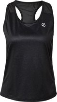 Dare 2b - Ardency Printed Sportsinglet - Vrouwen - Maat 38 - Zwart