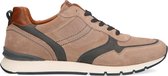 No Stress - Heren - Taupe sneakers met grijze details - Maat 46