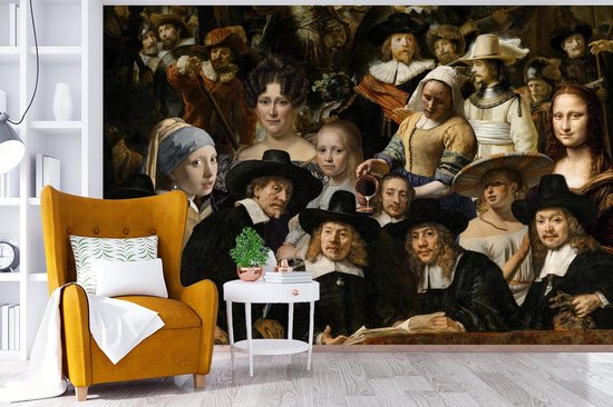 Papier peint - Papier peint photo Oude Meesters - Peintures - Collage - Largeur 360 cm x Hauteur 240 cm