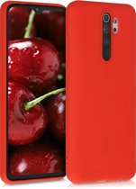 kwmobile telefoonhoesje voor Xiaomi Redmi Note 8 Pro - Hoesje voor smartphone - Back cover in tomatenrood