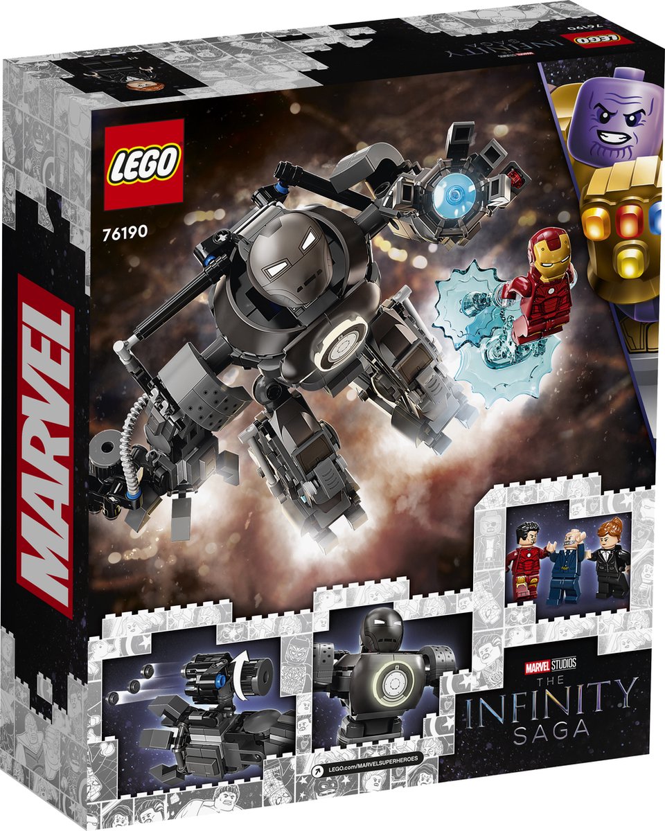 LEGO Super Heroes Iron Man: Iron Monger Mayhem 76190 — afbeelding 10