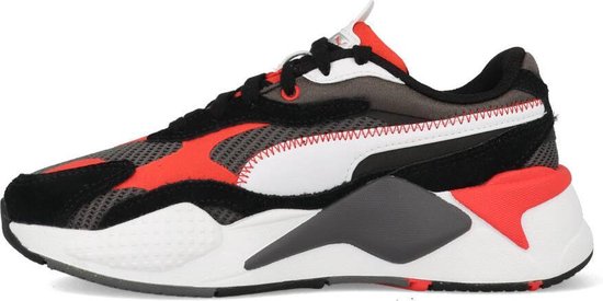 Puma Jongens Lage sneakers Rs-x3 Twill Airmesh Jr - Rood - Maat 39 | bol.com