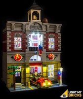 Light My Bricks - Verlichtingsset geschikt voor LEGO Fire Brigade 10197