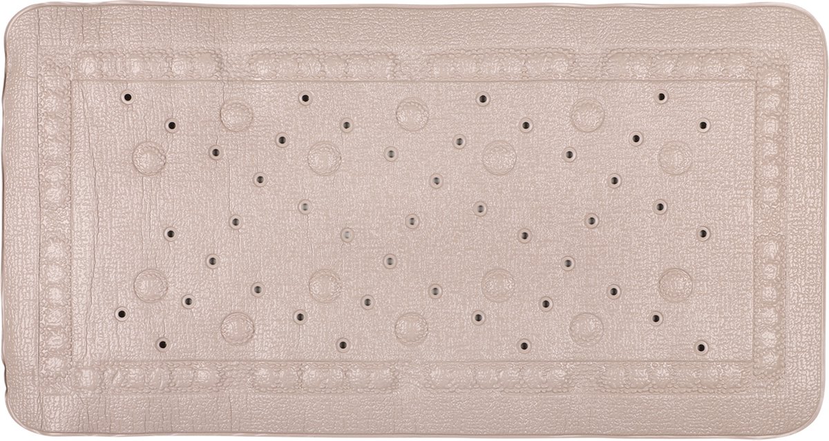Differnz Tutus Anti-slip inlegmat Bad 68x36cm Taupe