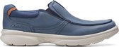 Clarks - Heren schoenen - Bradley Free - G - navy leather - maat 10,5