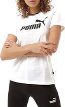 Puma Amplified Graphic Shirt Wit Dames - Maat S