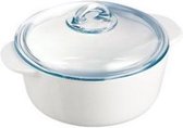 Pyrex Pyroflam  Kookpan - Glaskeramiek - ? 16 cm - 1 l - Wit