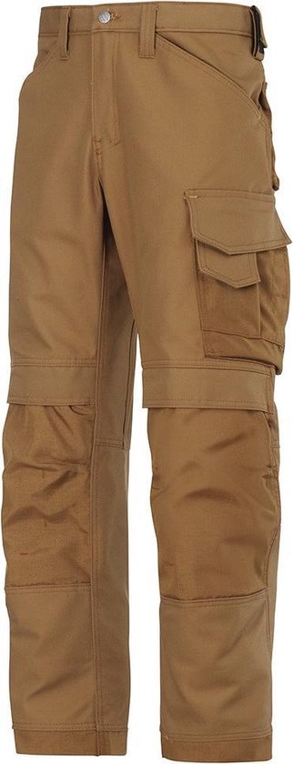 Snickers Canvas+ Broek 3314 - Mannen - Bruin - 52