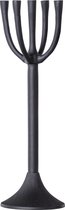 BePureHome Reach Kandelaar - Metaal - Zwart - 80x28x28