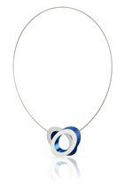 Clic Jewellery aluminium necklace blue