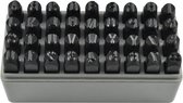 JBM Tools | SET VAN LETTERS EN NUMMERS METAAL STEMPELEN 8MM