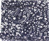 Sjaal donkerblauw