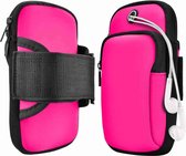 Sportarmband voor Smartphones tot 6.5 inch Roze