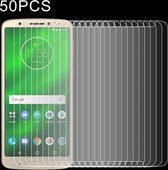 50 STKS 0.26mm 9H 2.5D Gehard Glas Film voor Motorola Moto G6 Plus