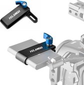 YELANGU A65 SSD-montagebeugel SSD-houder voor camerakooi (zwart)