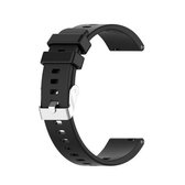 Voor Huawei Honor Watch ES siliconen vervangende polsband horlogeband (zwart)