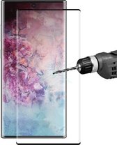 ENKAY Hat-Prince 0.26mm 9H 3D explosieveilige volledig scherm gebogen warmtebuigende gehard glasfilm voor Samsung Galaxy Note10 + (zwart)