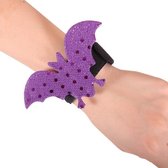 25 STKS Halloween Pop Ring Armband Ghost Festival Gift Feestdecoraties (Purple Bat)
