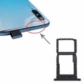 SIM-kaarthouder + SIM-kaarthouder / Micro SD-kaarthouder voor Huawei Y9s (paars)