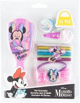 Disney Haaraccessoires Minnie Meisjes Roze 11-delig