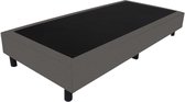 Bedworld Boxspring 70x190 - Lederlook - Donker grijs (MD996)