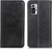 Xiaomi Redmi Note 10 Pro Portemonnee Hoesje Zwart - Cacious (Wallet Serie)