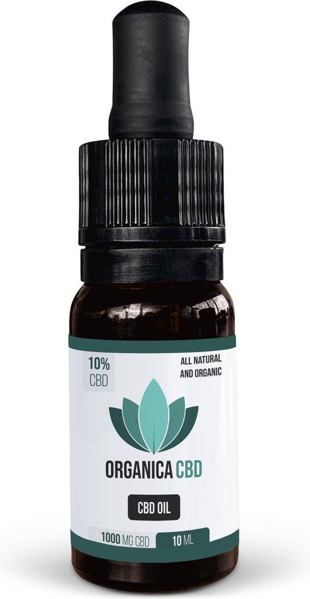 Goedkoopste Organica - CBD Oil - 10 percent - 1000mg CBD - 10ml