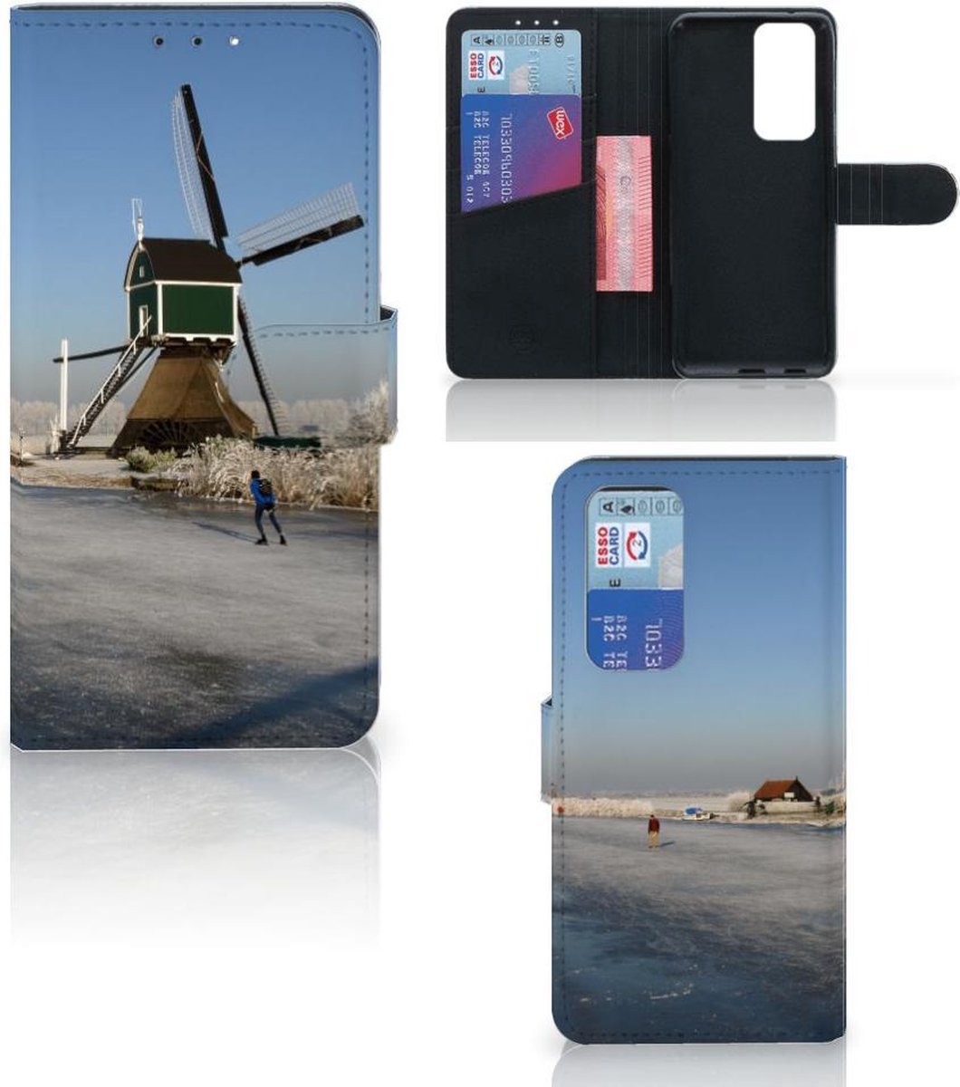 OPPO Find X3 Neo 5G Flip Cover Schaatsers