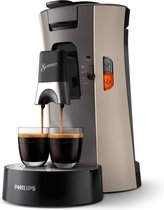 Bol.com Philips Senseo Select CSA240/30 - Koffiepadapparaat - Nougat en kasjmiergrijs aanbieding